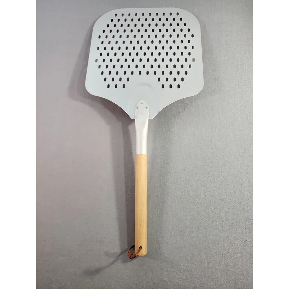 Aluminum Pizza Peel Metal - 12 x 14 Inch. Pizza Spatula for Oven
